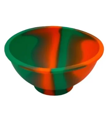 CUIA DE SILICONE LARANJA R VERDE  [GRANDE] 