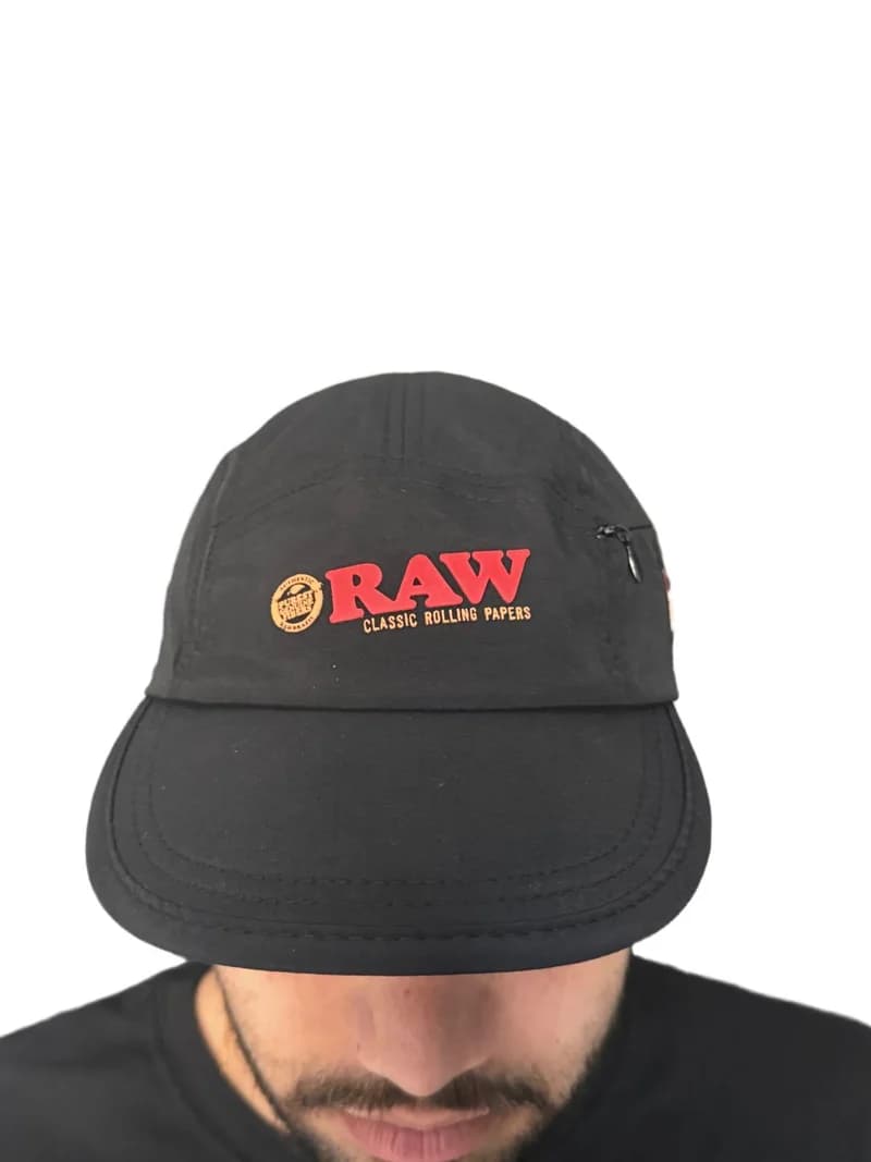 BONE FIVE PANEL RAW PRETO