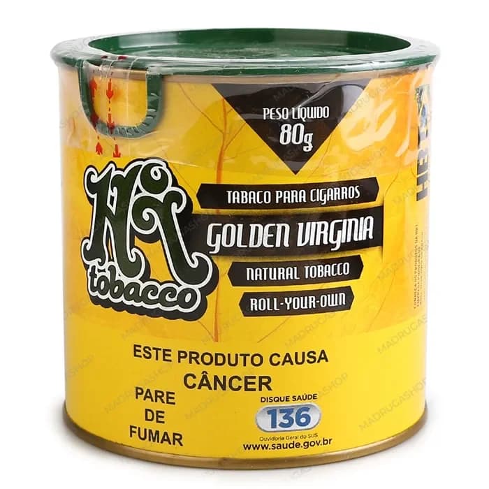 LATA HI TABACO GOLDEN VIRGINIA 80g